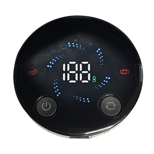 Full-color Round-shaped Black LED Display for Sweeper