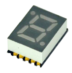 SMD type 0.28inch height one digit 7 segment LED display